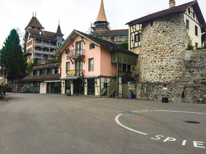 Hotel Schlosspintli Шпиц Екстериор снимка